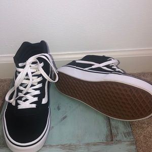 black high top vans